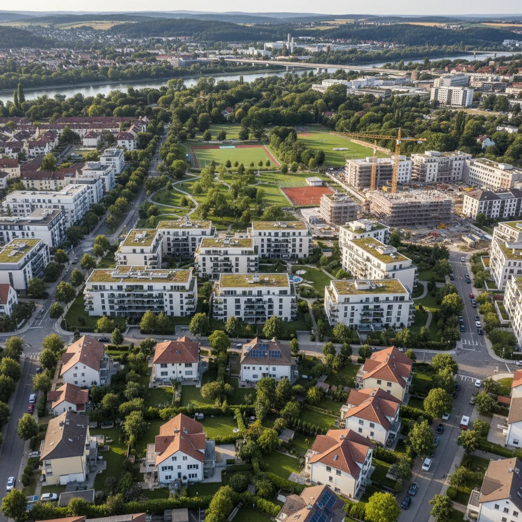 Vielfältige Immobilienangebote und Wohngebiete in Deutschland