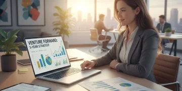 Junger Unternehmer plant erfolgreich sein Start-up mit dem Gründerzuschuss 2026
